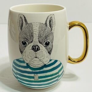 NWOT Pier 1 Imports French Bulldog Large Coffee Mug